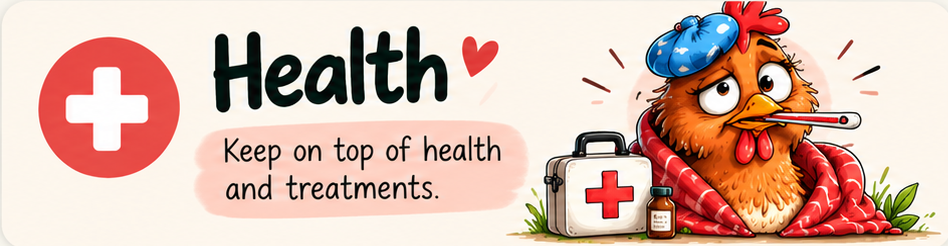 Scatty Hen health mascot