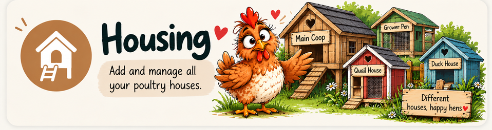 Scatty Hen housing mascot
